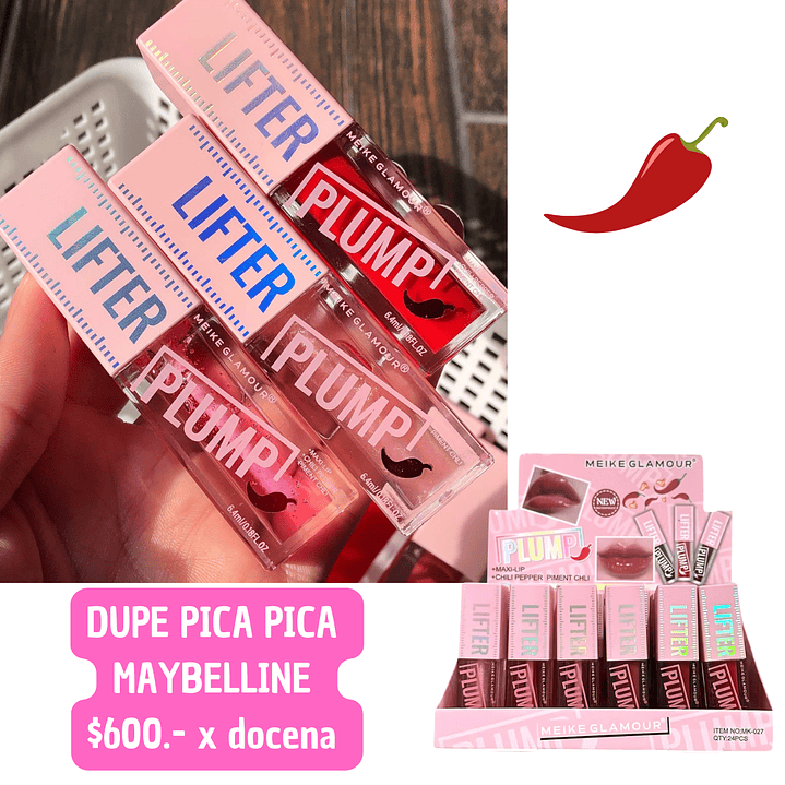 PICA PICA DUPE MAYBELLINE  (DOCENA) 1