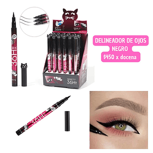 DELINEADOR NEGRO DE OJOS (DOCENA)