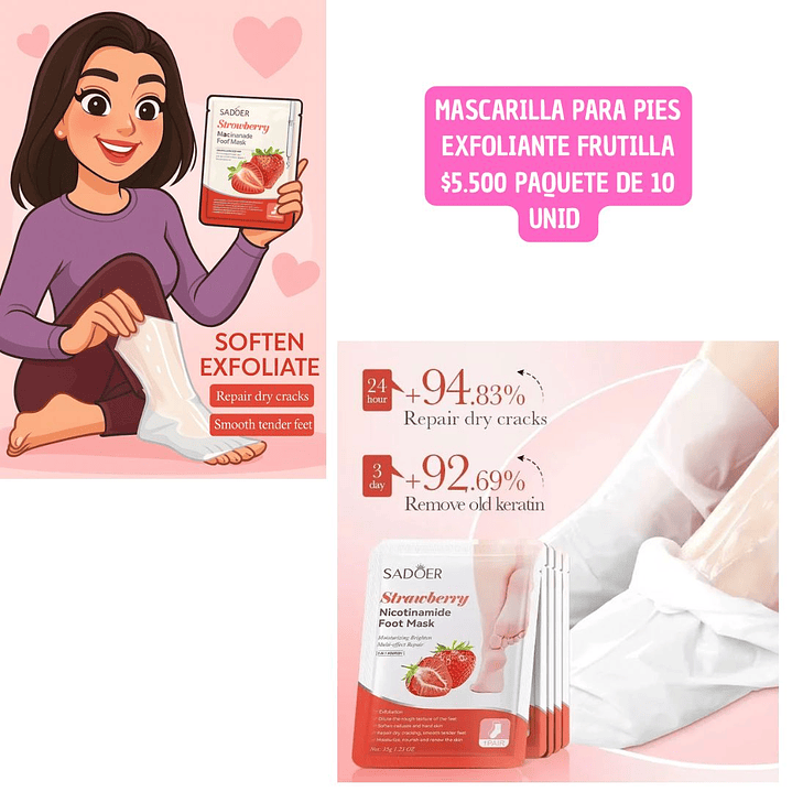 MASCARILLA DE PIES (10UNID) 1