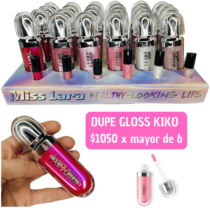 GLOSS DUPE KIKO MILANO (6 UNID) 1