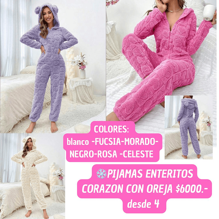 PIJAMAS ENTERITO (4UNID) 1