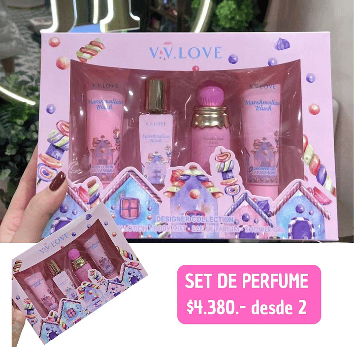 SET DE PERFUMES MUJER (2UNID) 1