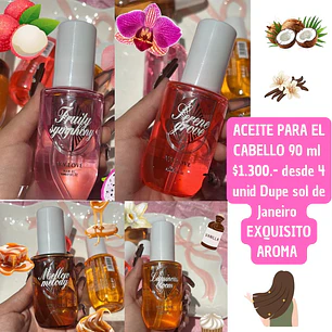 ACEITE CAPILAR DUPE SOL DE JANEIRO (4 UNID)