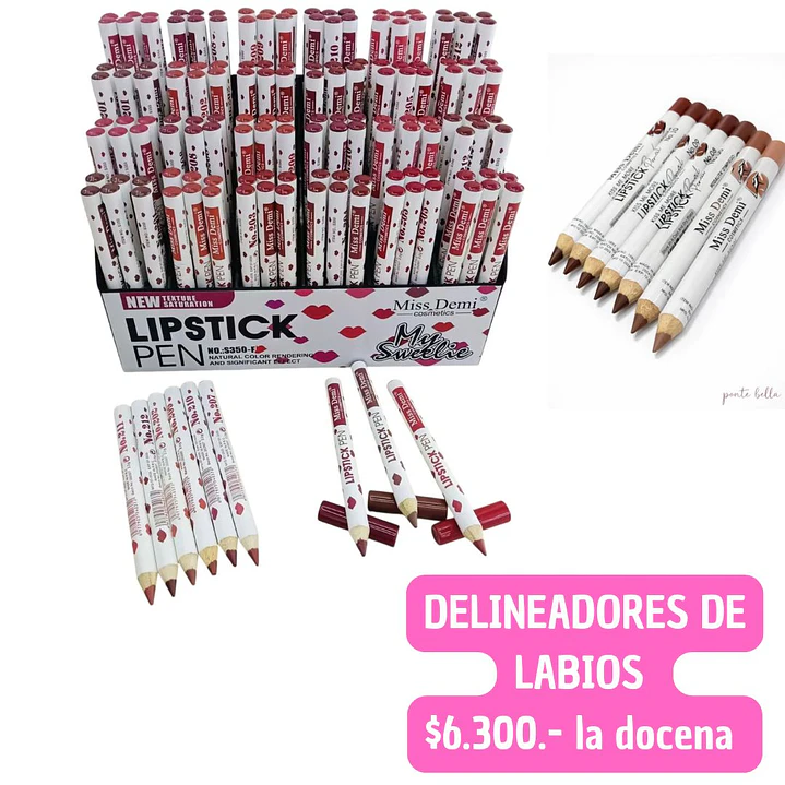 DELINEADOR DE LABIOS (DOCENA) 1