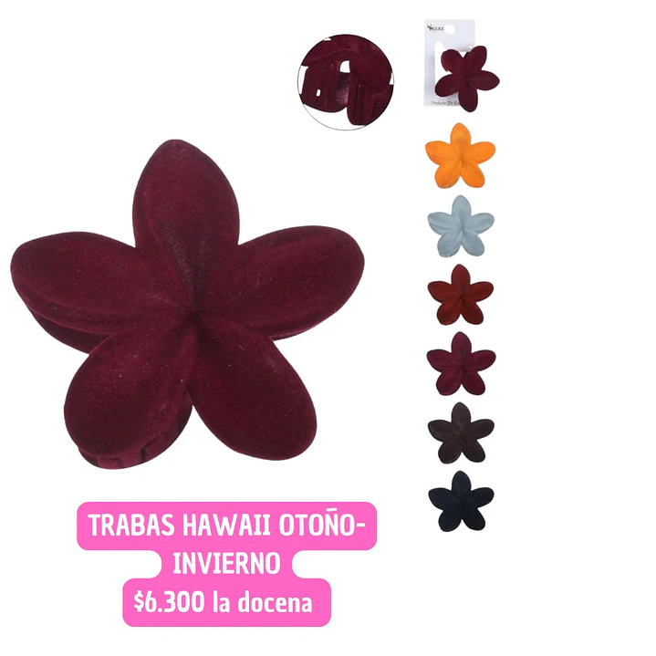 TRABAS HAWAII OTONO-INVIERNO (DOCENA) 1