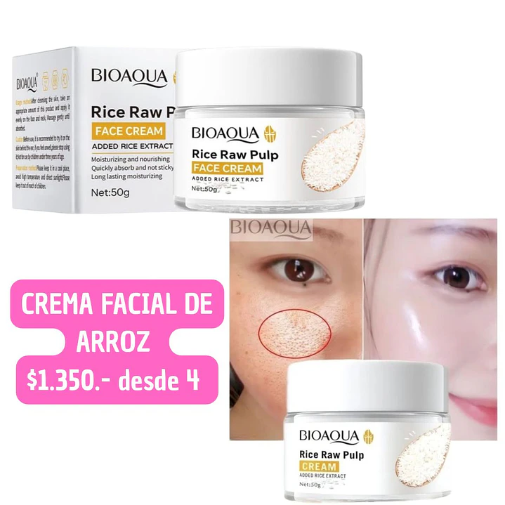 CREMA FACIAL DE ARROZ (4UNID) 1