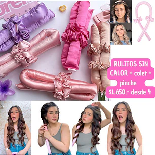 RULITOS SIN CALOR (4UNID)