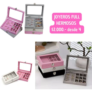 JOYEROS GRANDES (4UNID)