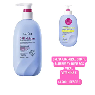CREMA DE CUERPO ESTILO EOS (4UNID)