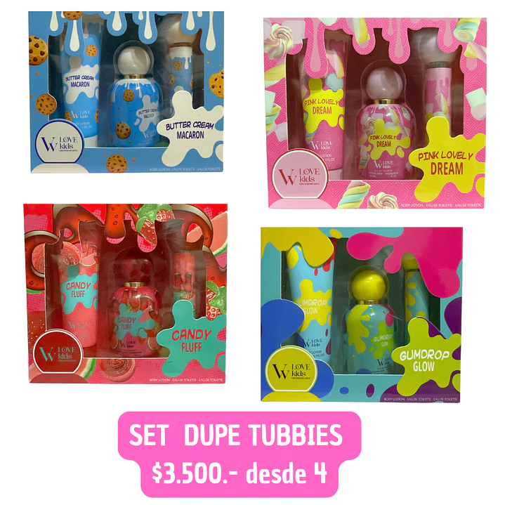 SET DUPE TUBBIES   (4 UNID) 1