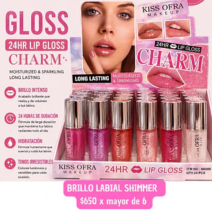 BRILLO LABIAL SHIMMER (6 UNID)