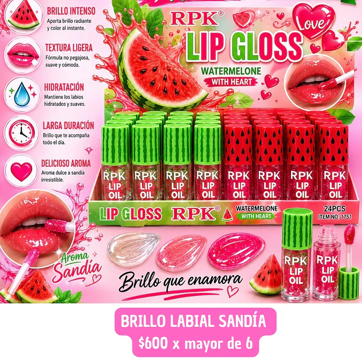 GLOSS SANDIA (6 UNID) 1
