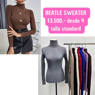 BEATLE SWEATER  (4 UNID)