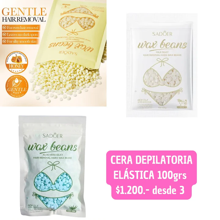 CERA DEPILATORIA 100 GRS (3UNID) 1