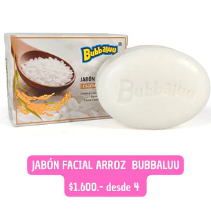 JABON DE ARROZ (4UNID)