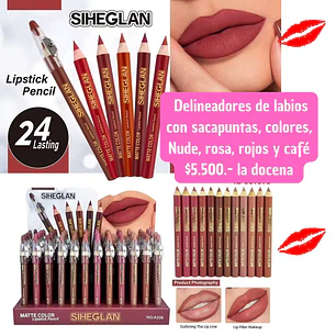 Delineador de labios  (docena )