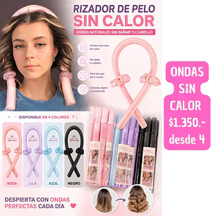 rulitos sin calor ECONOMICO (4 unid)