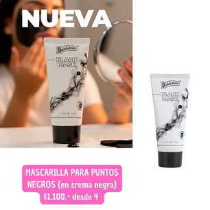 MASCARILLA PARA PUNTOS NEGROS (EN CREMA)