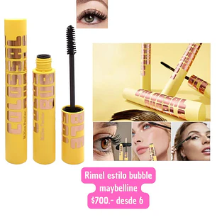 RIMEL ESTILO BUBBLE MAYBELLINE (6UNID)