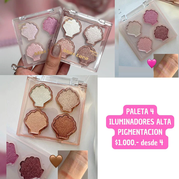 Paleta 4 iluminadores (4unid) 1