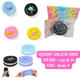 SQUISHY GALLETA OREO (4 UNID)