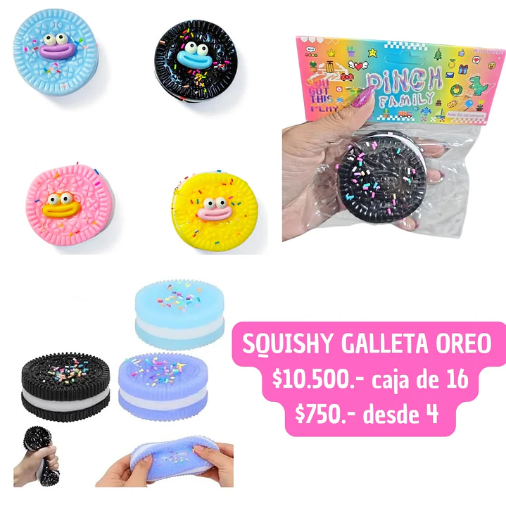 SQUISHY GALLETA OREO (4 UNID) 1