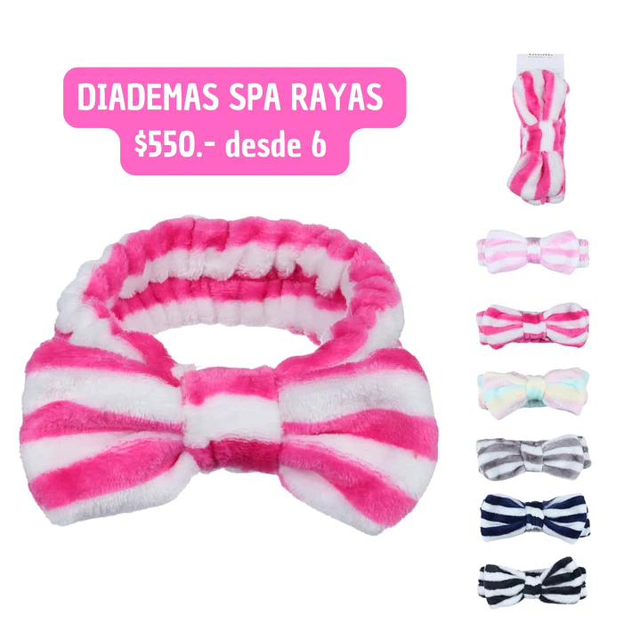 CINTILLO SPA RAYAS (6 UNID) 1