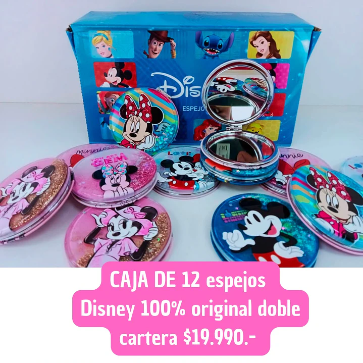 ESPEJO DISNEY ORIGINAL (CAJA 12 UNID) 1