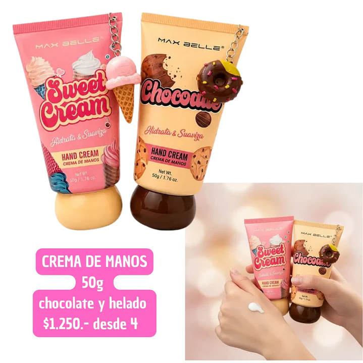 CREMA DE MANOS 50G (4UNID) 1