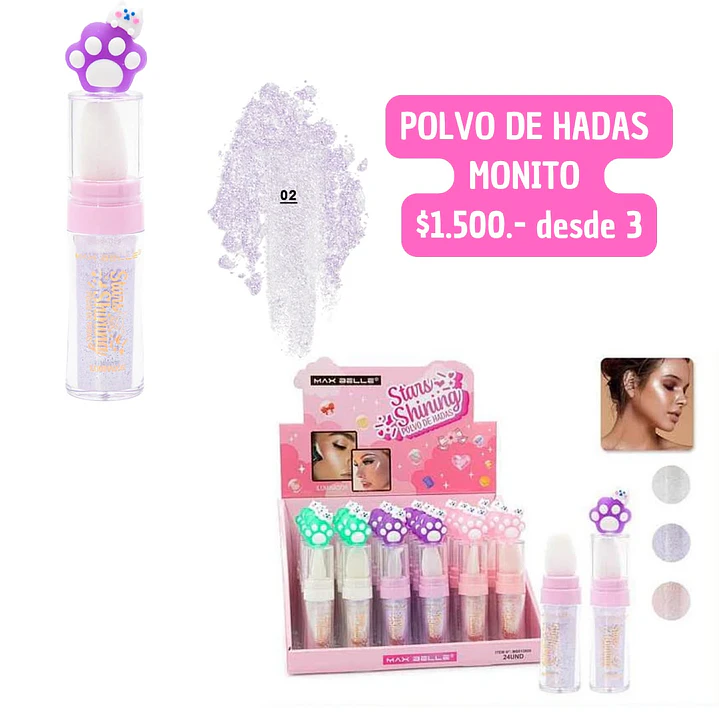 POLVO DE HADAS MONITO (3 UNID) 1