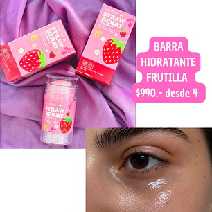 BARRA HIDRATANTE FRUTILLA (4 UNID)