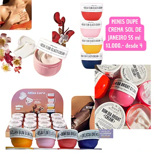 CREMA MINI DUPE SOL DE JANEIRO 55 ML (UNID)