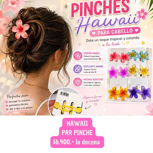 PAR PINCHES HAWAII (DOCENA)