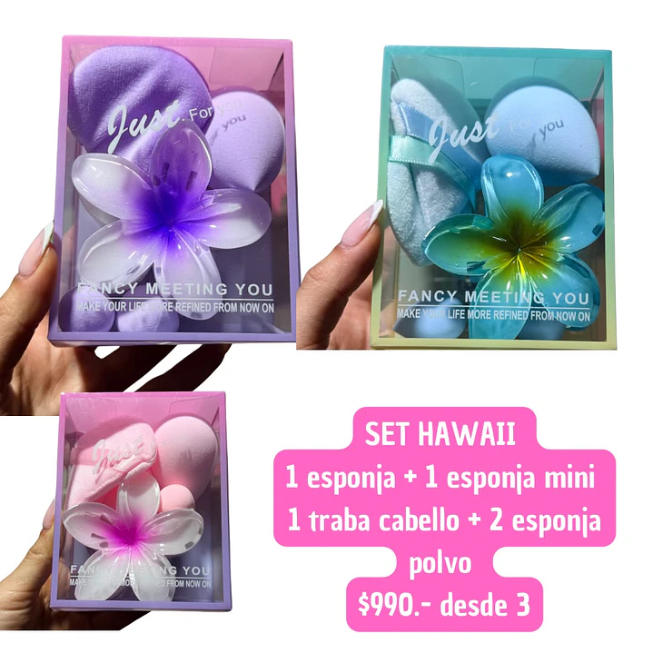 SET HAWAII 5 PIEZAS (3 UNID) 1