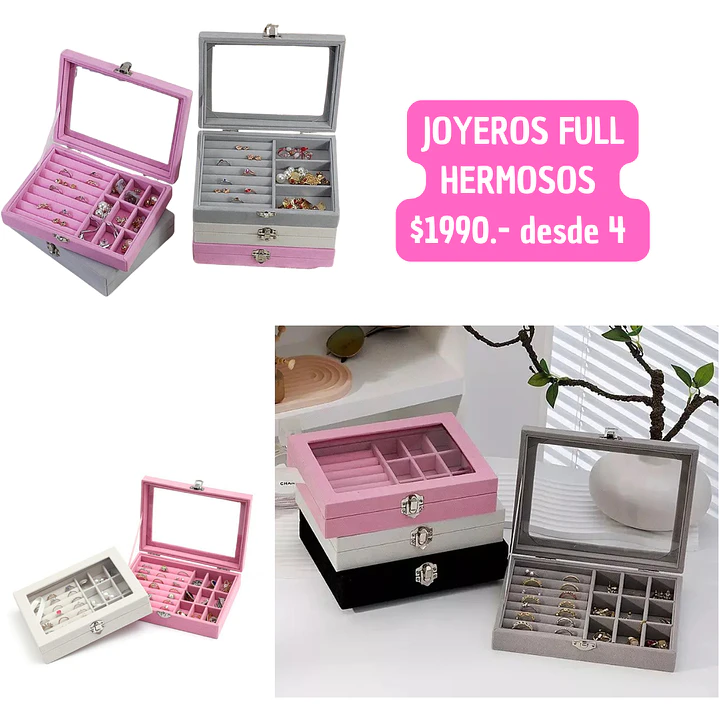 JOYEROS HERMOSOS (4UNID) 1