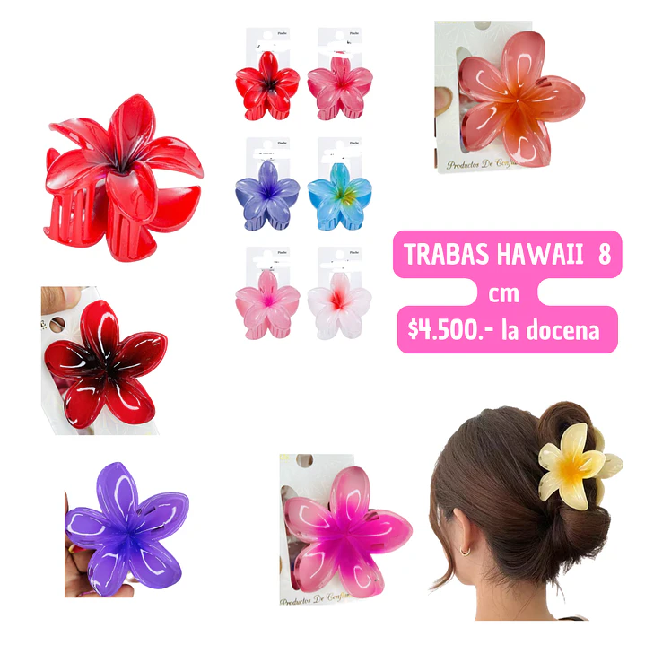 TRABA HAWAII 8 CM (DOCENA) 1