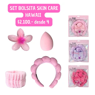 SET BOLSITA SKIN CARE HAWAII (4UNID)