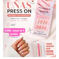 UÑAS PRESS ON KIT COMPLETO ( 4UNID )  - Miniatura 1
