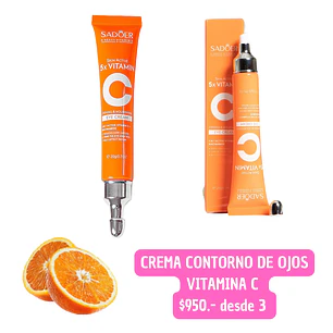 CONTORNO DE OJOS VITAMINA C (3UNID)