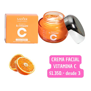 CREMA FACIAL VITAMINA C (3UNID)