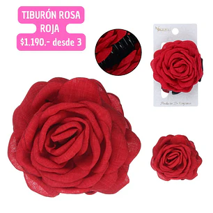TIBURON ROSA ROJA (3 UNID )