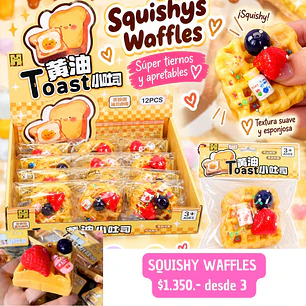  SQUISHY WAFFLES (3UNID)