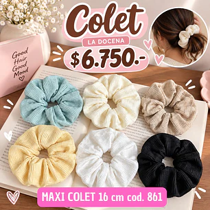 MAXI COLET PASTEL COD.861 (DOCENA)