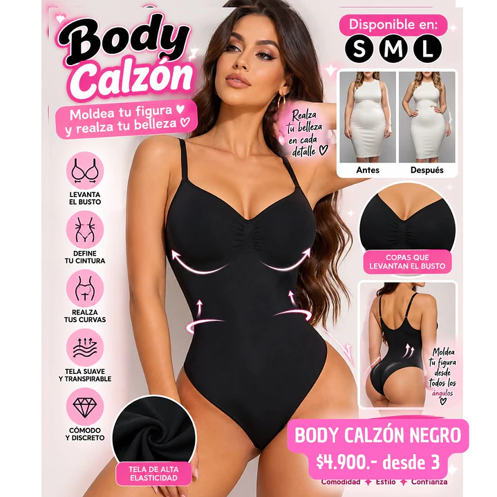 BODY REDUCTOR CALZON NEGRO 241 (3unid)  1