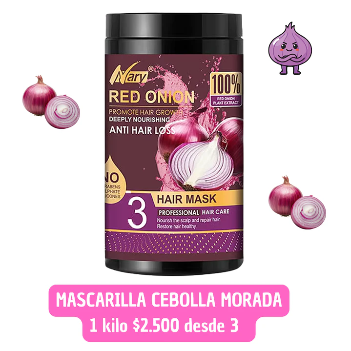 MASCARILLA CAPILAR CEBOLLA 1 KG (3UNID) 1