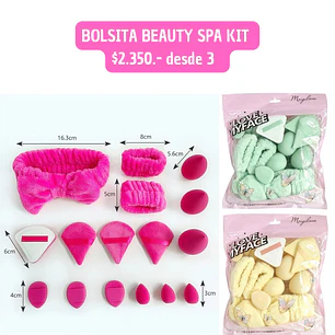 BOLSITA BEAUTY SPA KIT (4UNID)