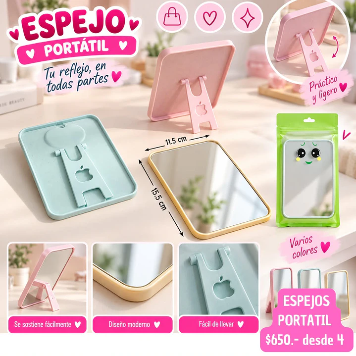 ESPEJO PORTATIL (4UNID) 1