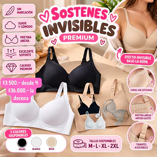 SOSTENES INVISIBLES PREMIUM VIRALES (4UNID)