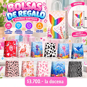 BOLSITAS DE REGALO (DOCENA)