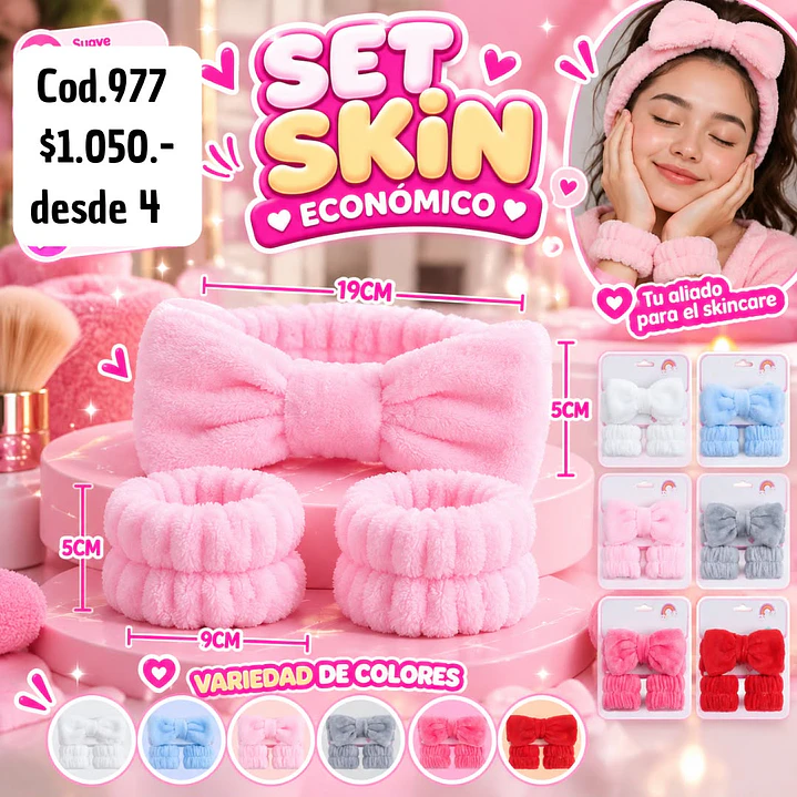 SET DE SKIN CARE ECONOMICO (4UNID)  1